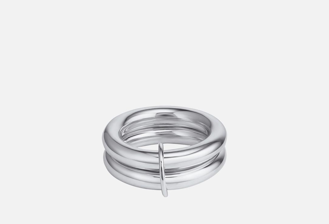 Изображение товара Кольцо серебряное ЕжеВика Бублик Двойное большое