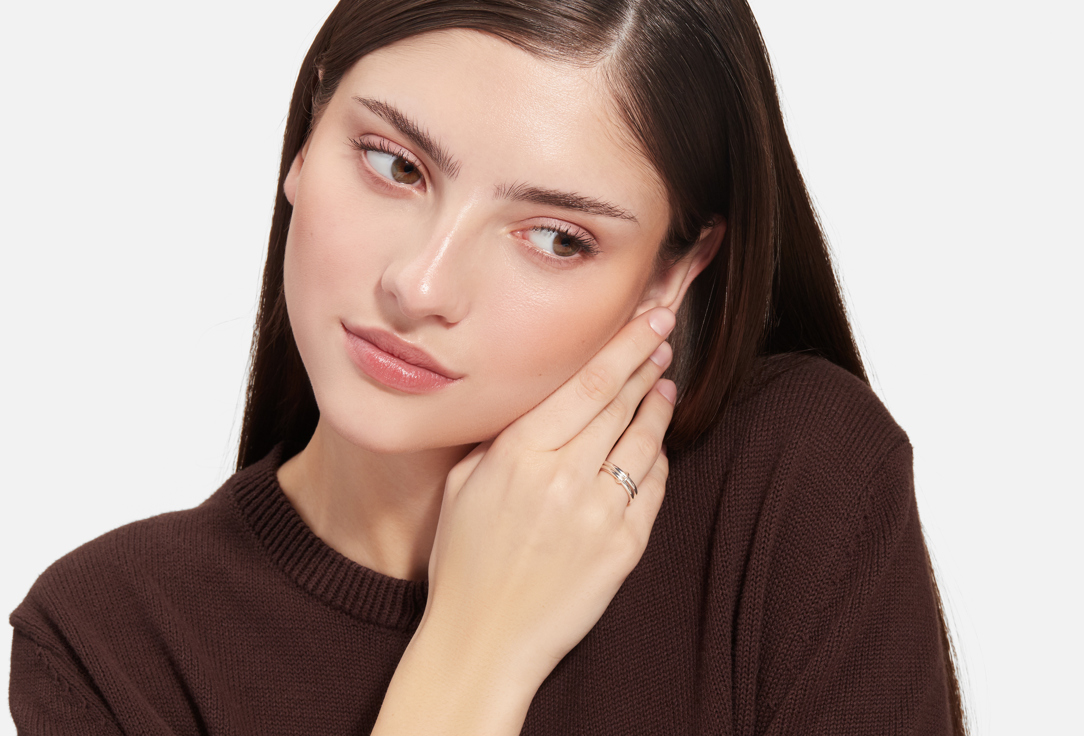 

Кольцо серебряное ЕЖЕВИКА, Бублик 16,5 мл