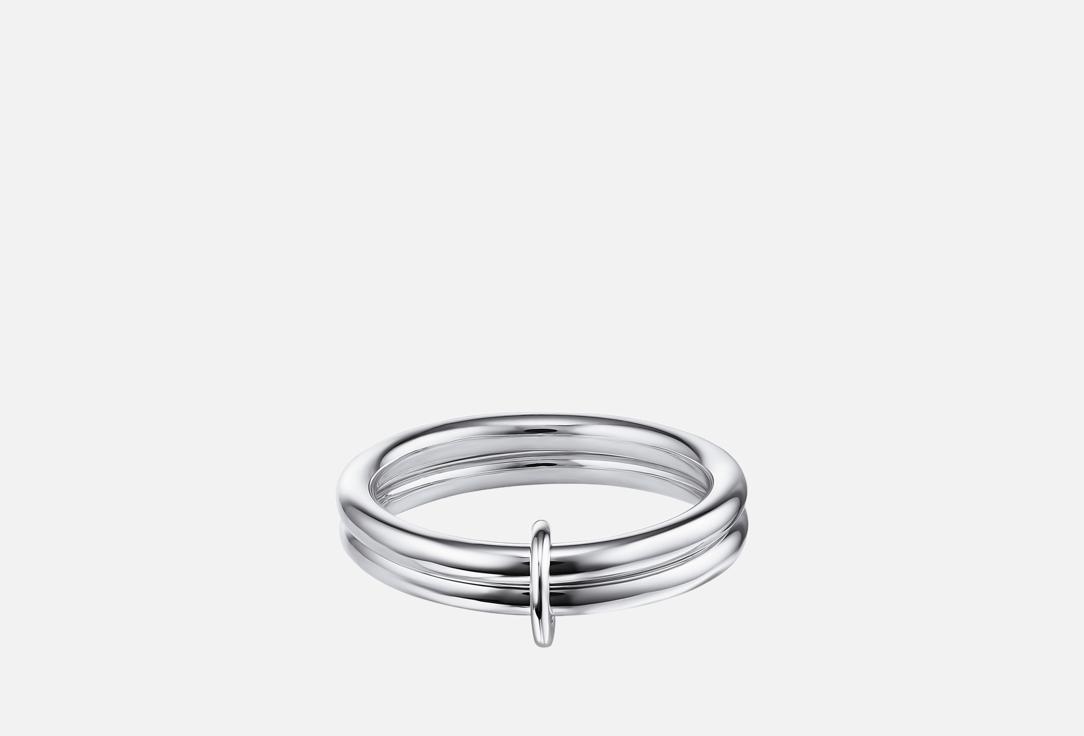 Изображение товара Кольцо серебряное ЕжеВика Бублик Двойное