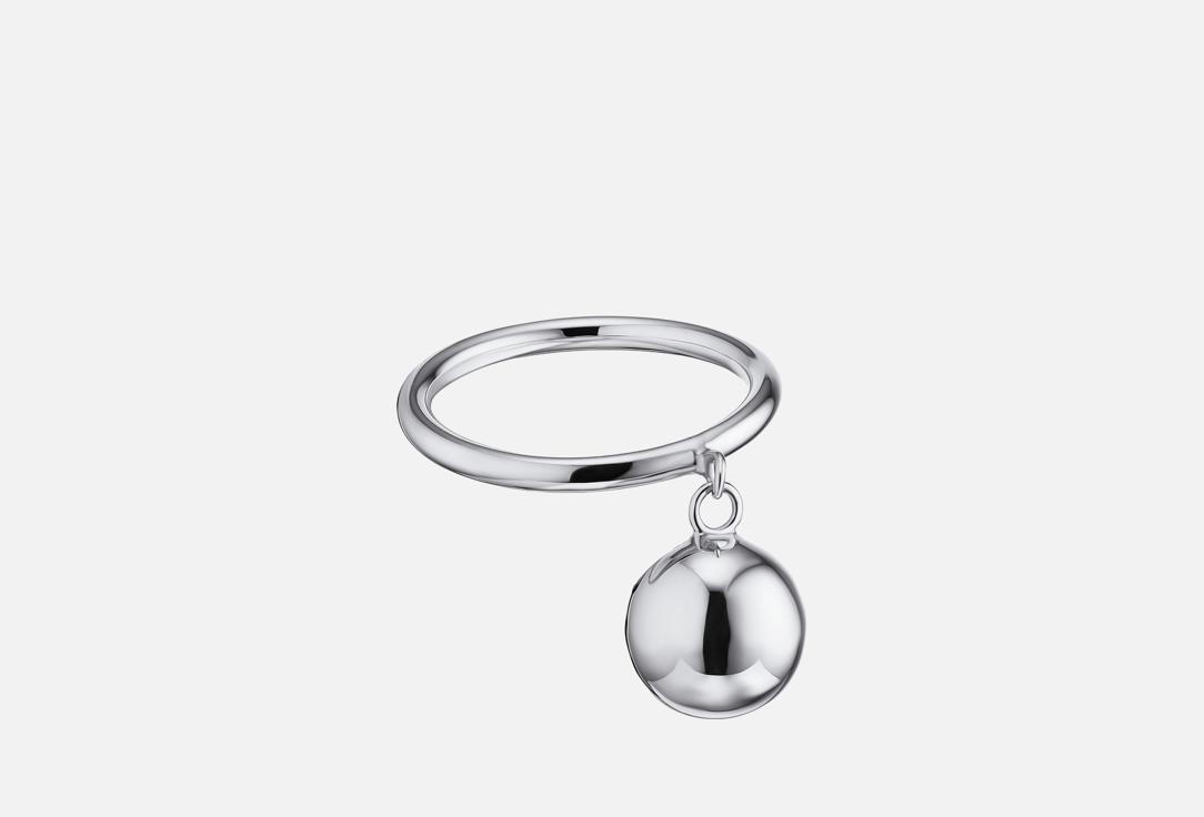 Изображение товара Кольцо серебряное ЕжеВика Подвижный шарик