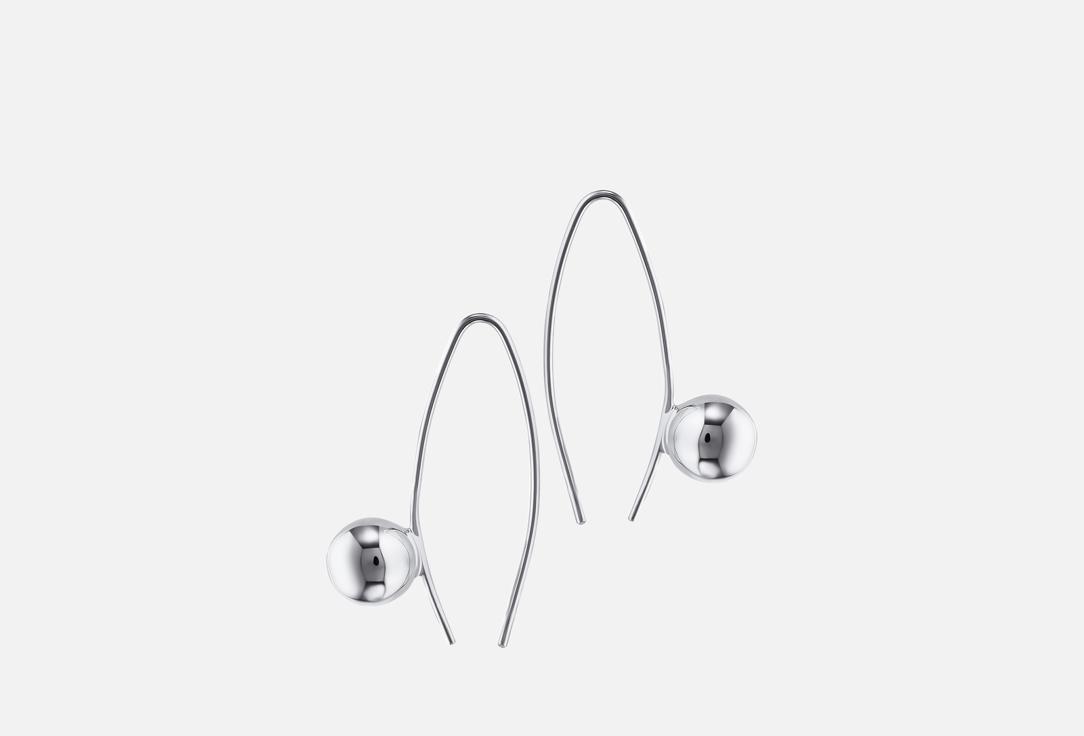 Изображение товара Серьги серебряные ЕжеВика Дуга, Большие