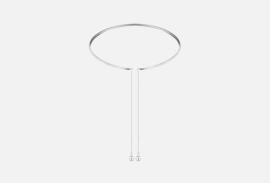 Изображение товара Чокер серебряный ЕжеВика Подвижные шарики