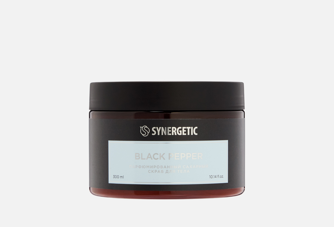 

Парфюмированный скраб для тела SYNERGETIC, Черный перец 300 мл