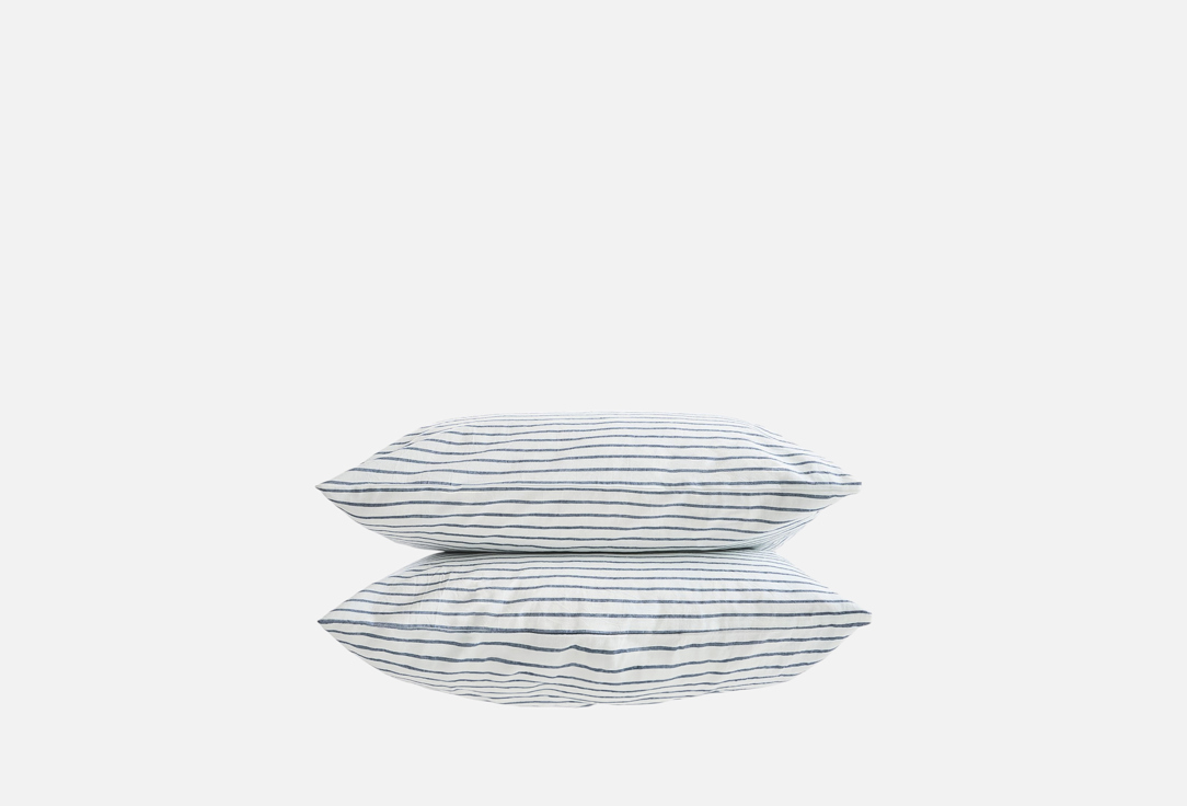 Изображение товара Наволочки MORФEUS Melange Ink Stripe, 70x70