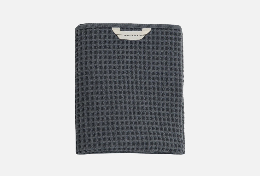 Изображение товара Полотенце вафельное MORФEUS Graphite 40x80 см для лица