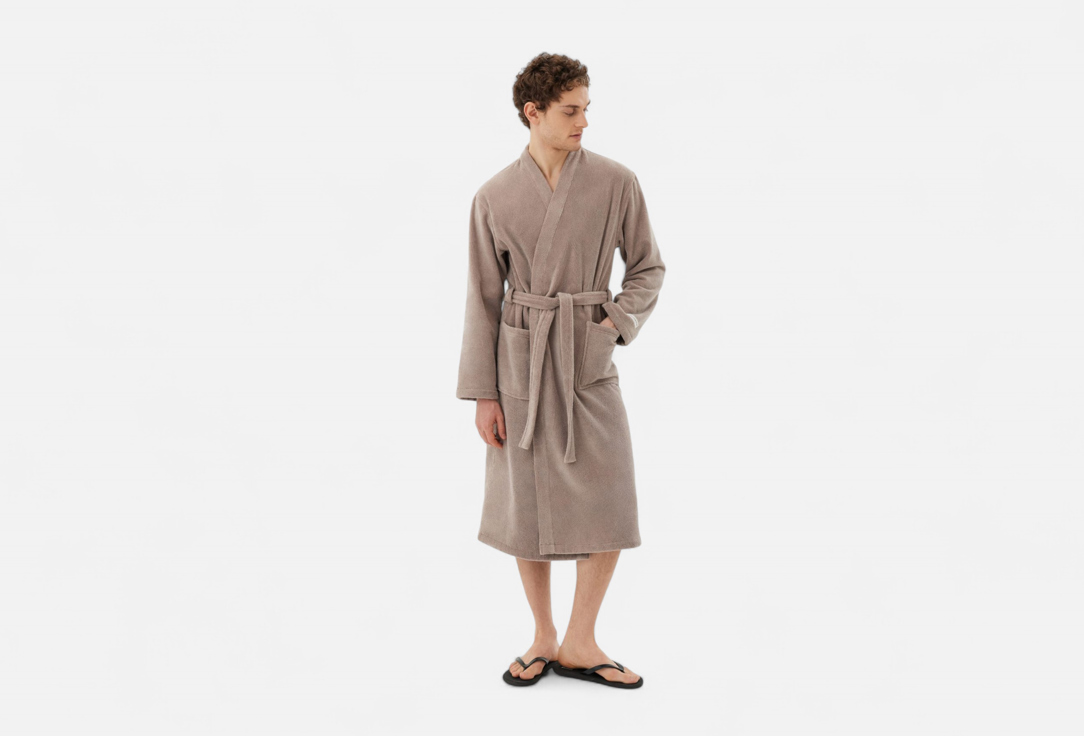 Изображение товара Халат MORФEУС BUT FIRST, COFFEE в бежевом цвете