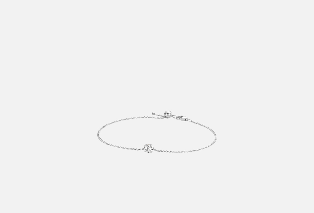 

Браслет золотой BLUSH, С сияющим фианитом 4 мм 1 шт