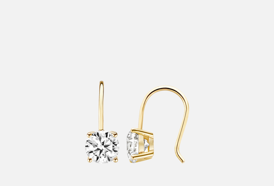 Изображение товара Серьги золотые Blush с фианитом