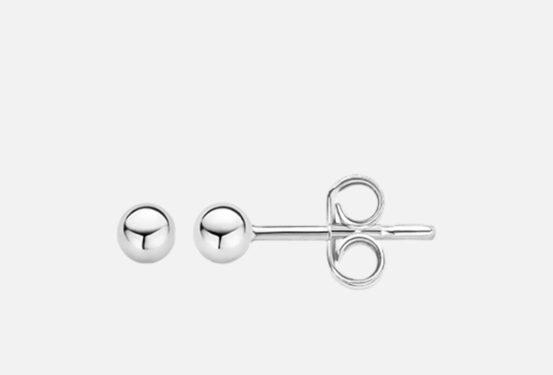 Изображение товара Серьги золотые Blush в форме сфер 3 мм