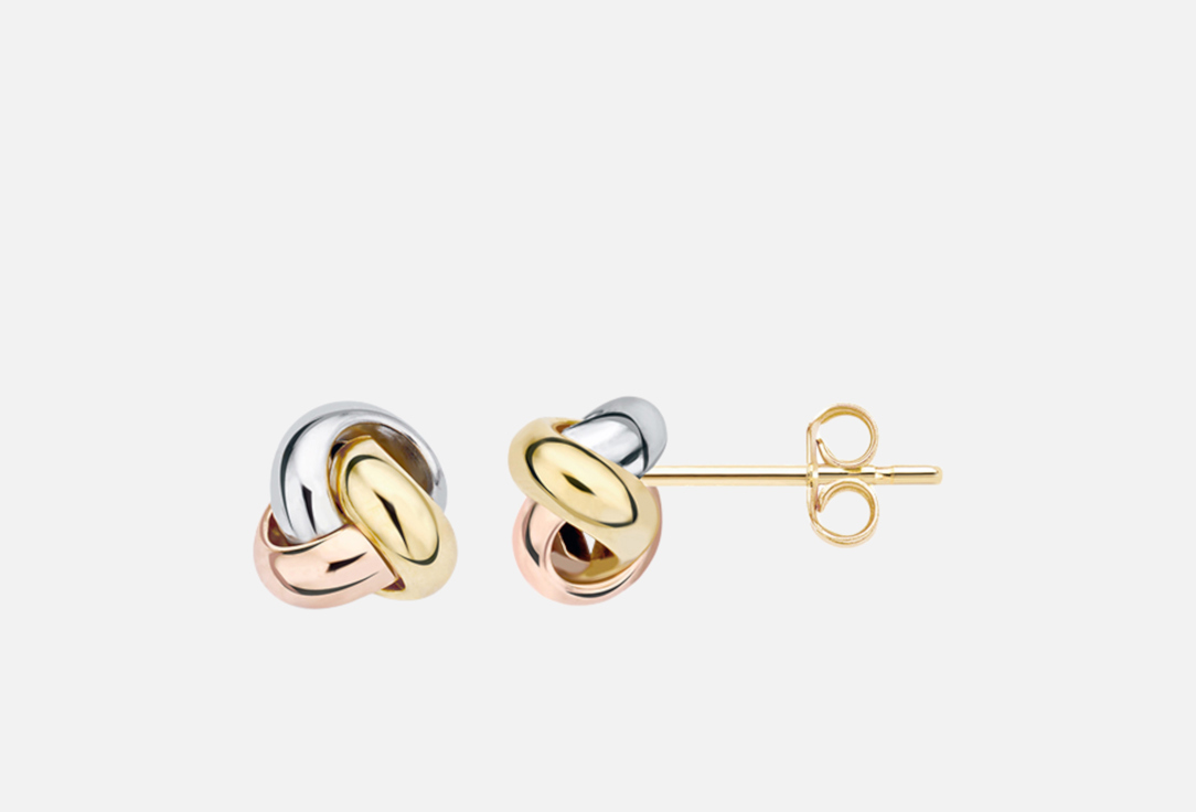 Изображение товара Серьги золотые Blush переплетение