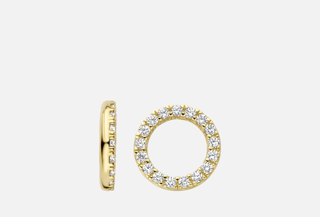 Изображение товара Подвески на серьги золотые Blush в форме кругов 7,5 мм