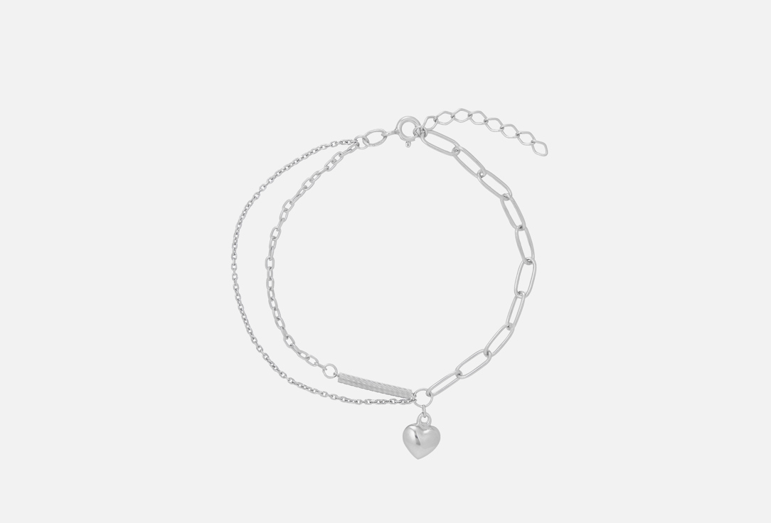 Изображение товара Браслет серебряный Pokrovsky сердце