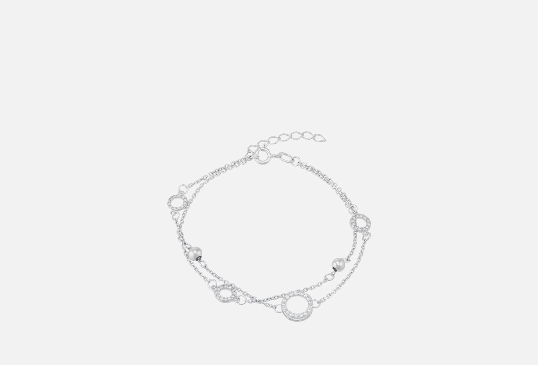 

Браслет серебряный POKROVSKY, С фианитами 16 мл