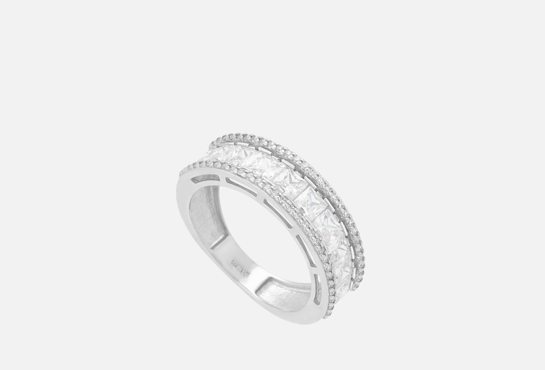 Изображение товара Кольцо серебряное Pokrovsky с фианитами для женщин 925 пробы