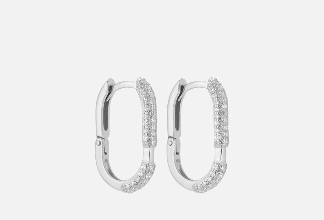 Изображение товара Серьги серебряные Pokrovsky с фианитами