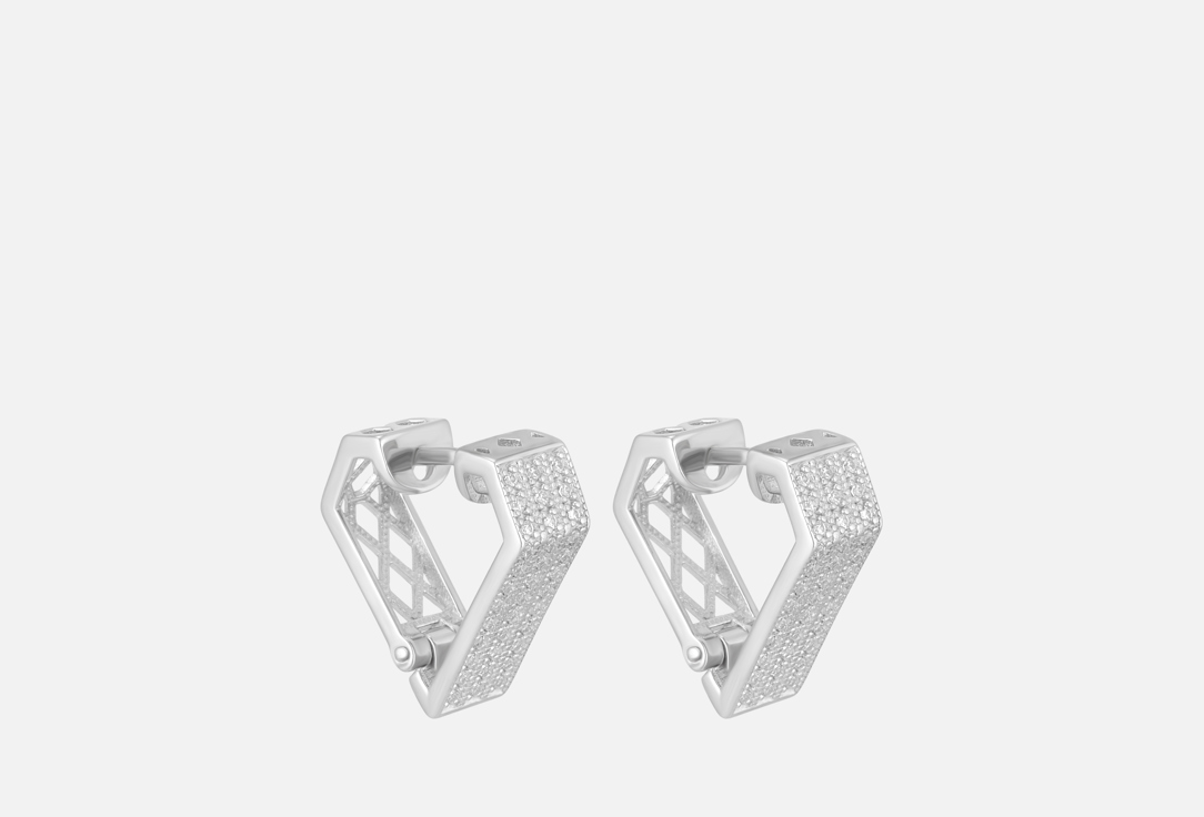 Изображение товара Серьги серебряные Pokrovsky с фианитами