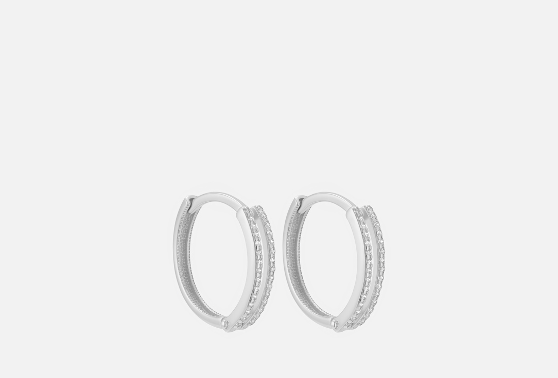 Изображение товара Серьги серебряные Pokrovsky с фианитами