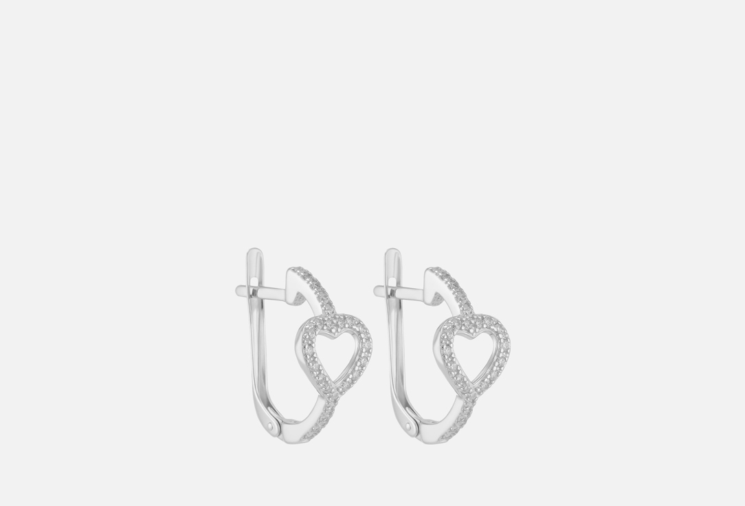 Изображение товара Серьги серебряные Pokrovsky с фианитами