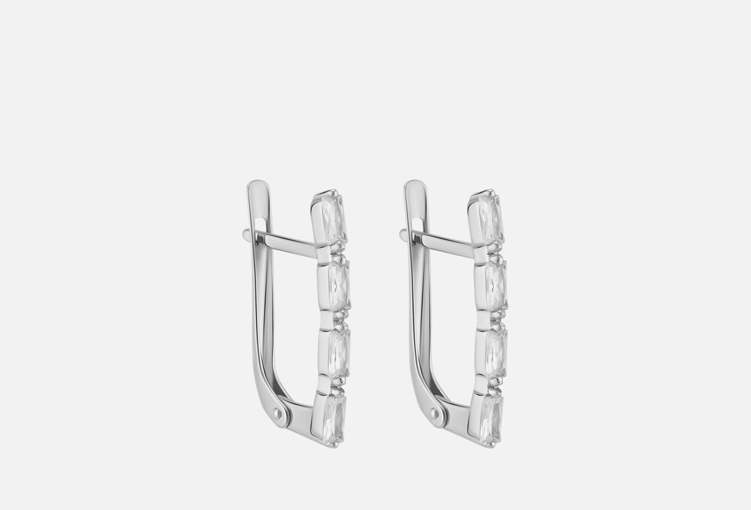 Изображение товара Серьги серебряные Pokrovsky с фианитами