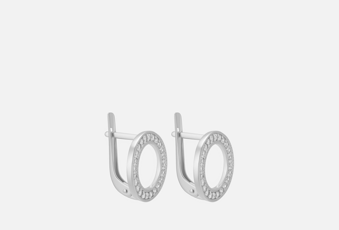 Изображение товара Серьги серебряные Pokrovsky с фианитами