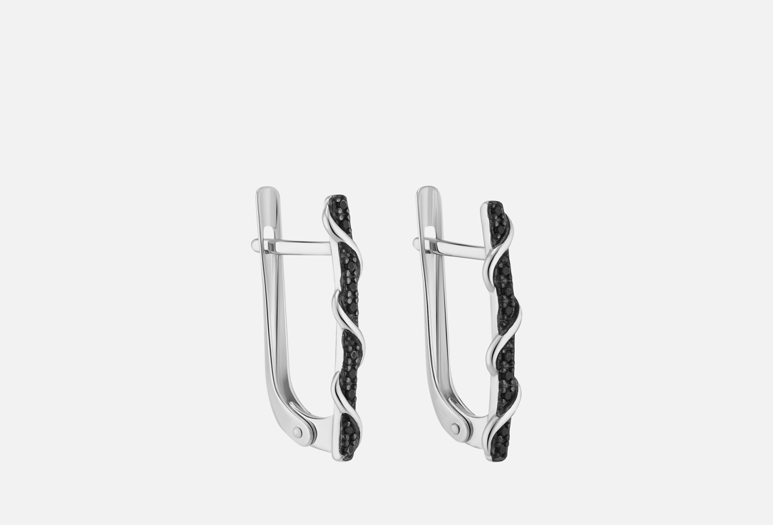 Изображение товара Серьги серебряные Pokrovsky с фианитами