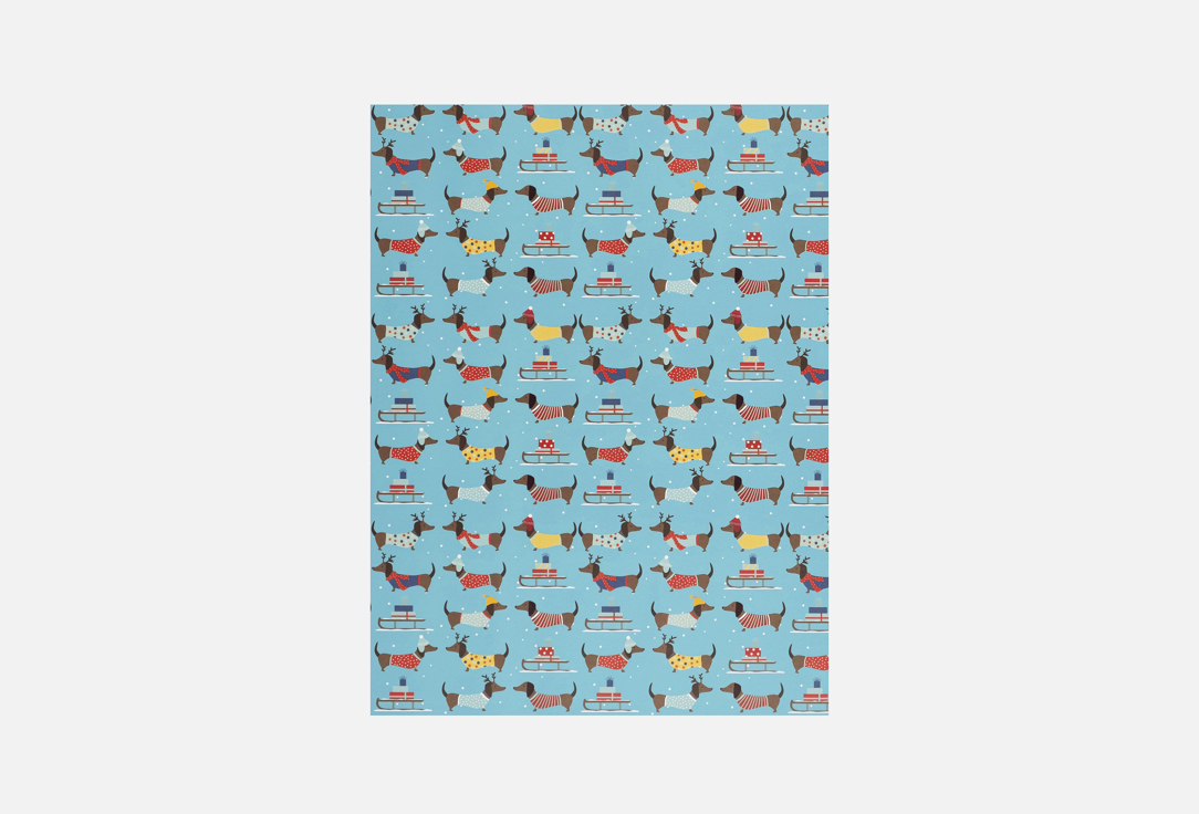 

Упаковочная подарочная бумага MAGIC PACK, Мультиколор, Новый год, для сувенирной продукции, 100х70 см 1 шт