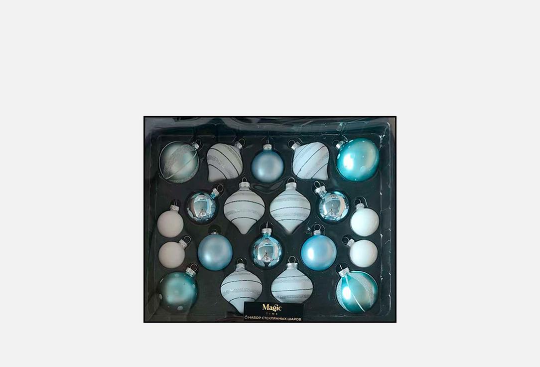 Изображение товара Набор новогодних подвесных украшений Magic Time 30x24x6,5 см