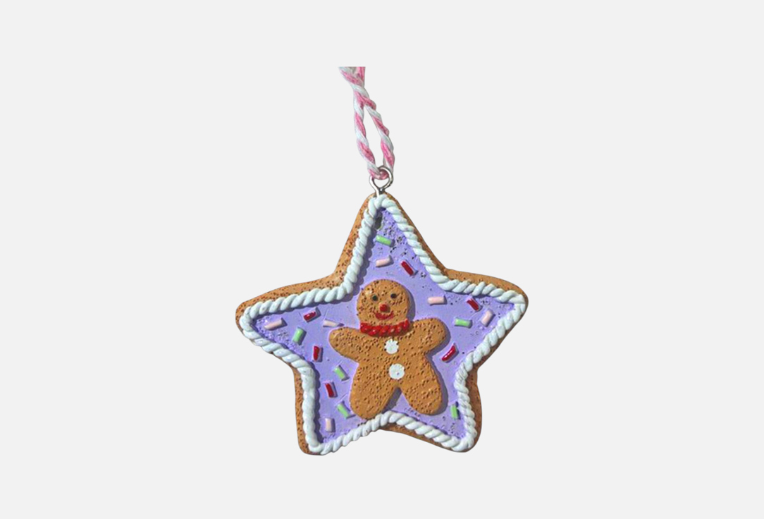 Изображение товара Новогоднее подвесное украшение Magic Time 6x6x1,5 см