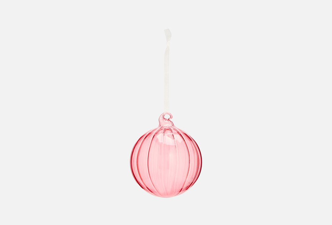 

Новогоднее подвесное украшение VALMA, Розовый, 10х12х10 см 1 шт