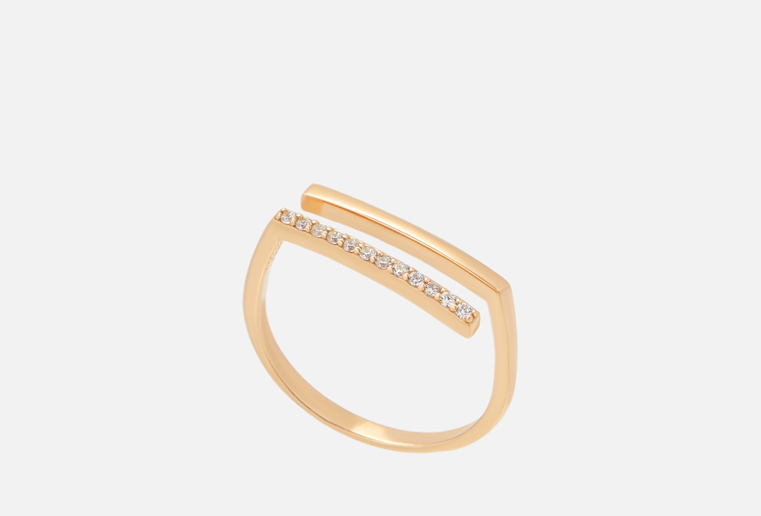 Изображение товара Кольцо серебряное BALTSILVER Parallels gold plating