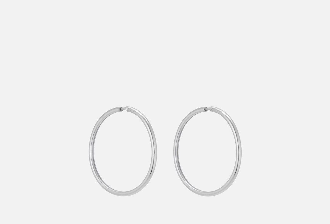 Изображение товара Серьги серебряные BALTSILVER Hoop 20 mm