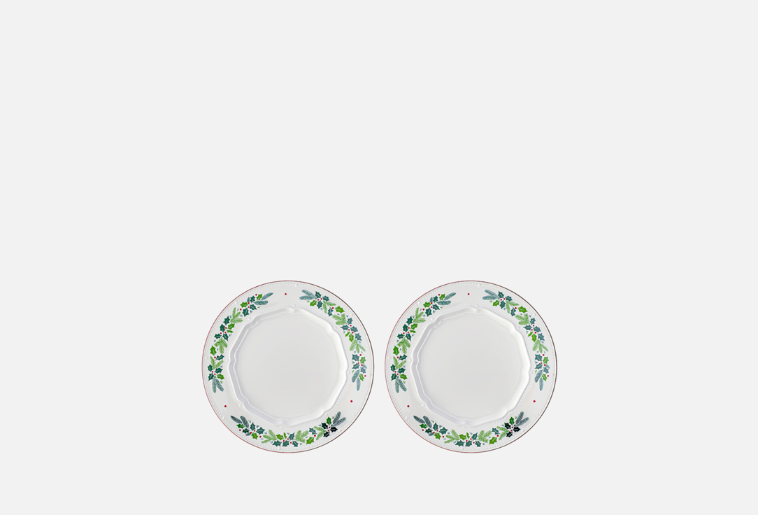 Изображение товара Набор тарелок Tkano Nordic Winter 27 см для праздника и повседневной сервировки