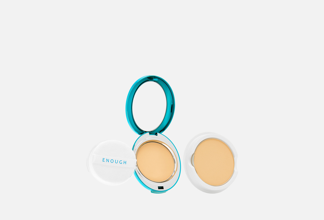 Изображение товара пудра для лица spf 28+ со сменным блоком Enough Collagen 3X Moisture