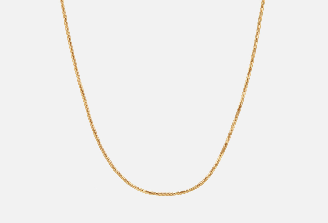 Изображение товара Серебряная цепочка JEWLIA Cobra 45 см с позолотой для женщин