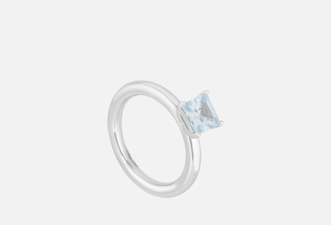 Изображение товара Серебряное кольцо JEWLIA Aquamarine фианит 925 пробы уровень воды