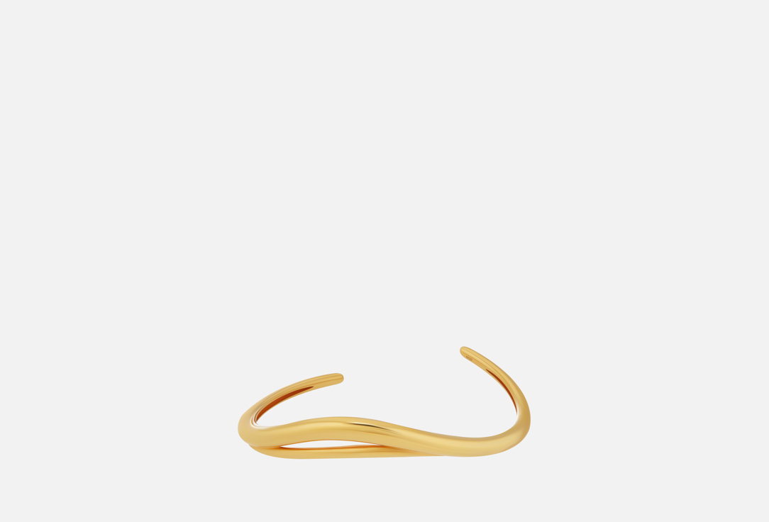 Изображение товара Браслет Серебряный JEWLIA Gold plated cuff bracelet Dunes