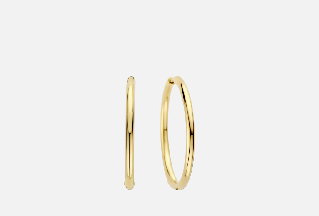 Изображение товара Серебряные серьги кольца TI SENTO CLASSIC 14 карат золота для женщин