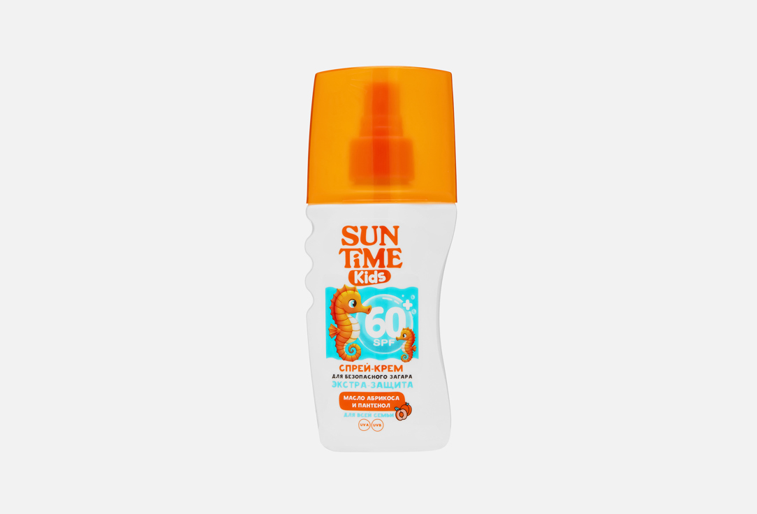 Изображение товара Солнцезащитный спрей-крем для детей SPF-60+ Sun Time Sunscreen Spray