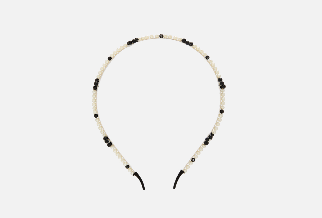 

Ободок для волос PRETI GIRL, Черно-белый 1 шт