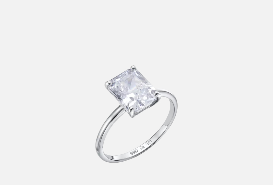 Изображение товара Кольцо серебряное SILVERME Багет