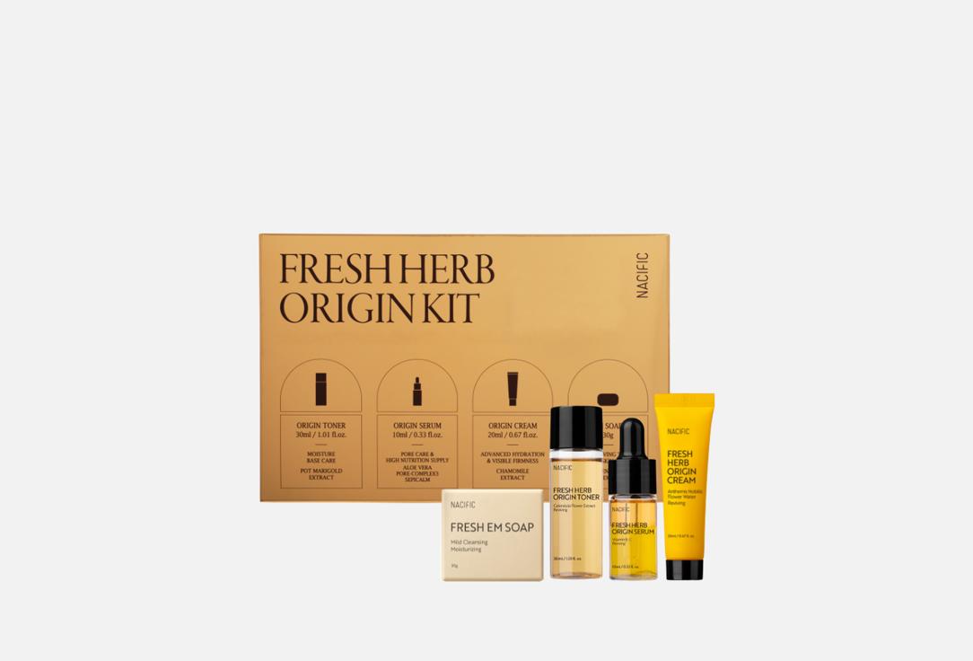 

Набор для увлажняющего ухода за кожей лица NACIFIC, FRESH HERB ORIGIN 4 шт