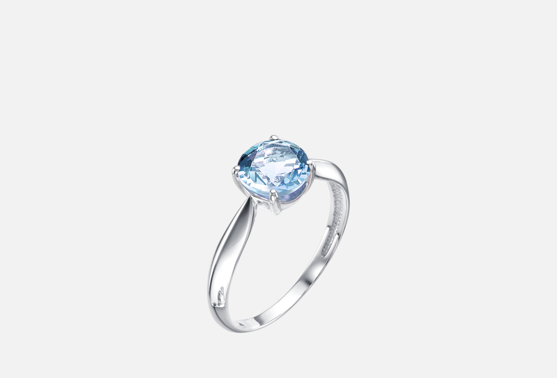 Изображение товара Кольцо Серебряное Алькор topaz Sky blue