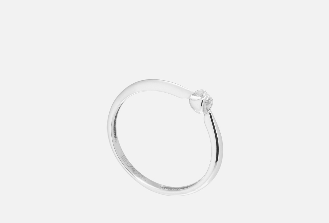 Изображение товара Кольцо Серебряное Алькор diamond из натурального бриллианта 925 пробы