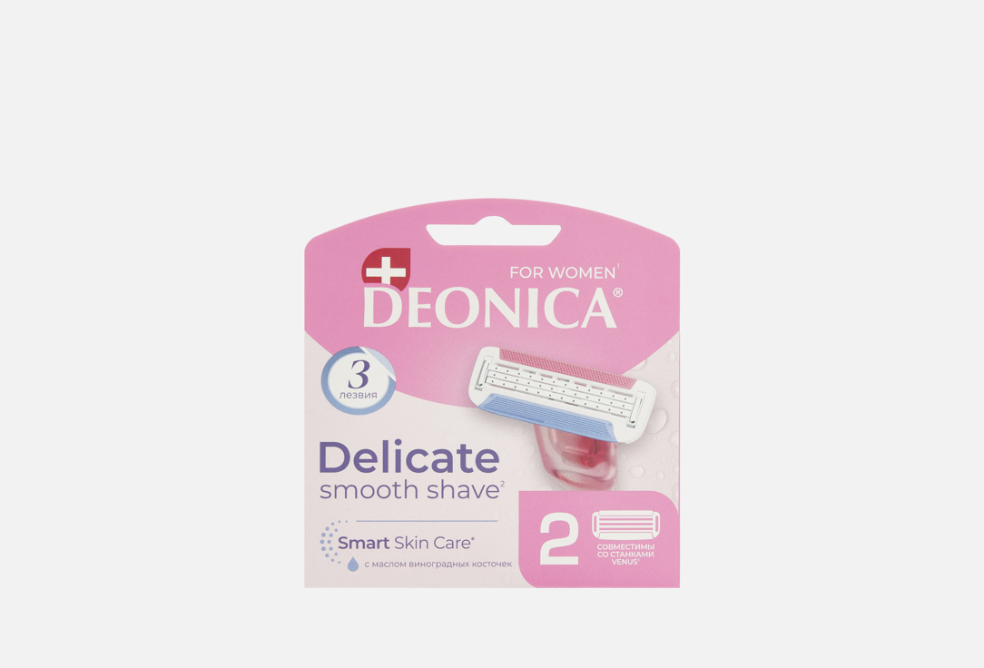 Изображение товара Сменные кассеты DEONICA 3 FOR WOMEN