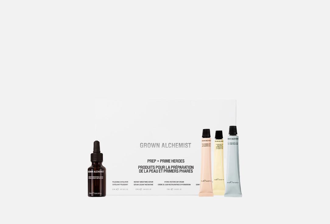 

Набор ухода для лица GROWN ALCHEMIST, Prep + Prime Hereos 4 шт
