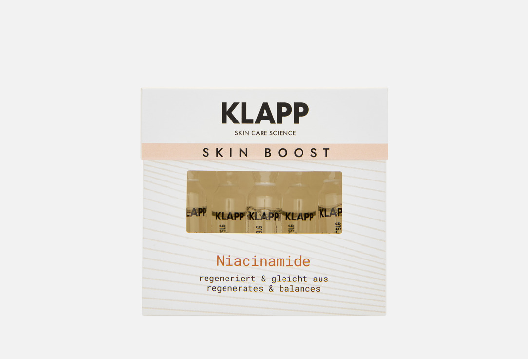 Изображение товара Концентрат для лица KLAPP SKIN CARE SCIENCE Skin boost Niacinamide