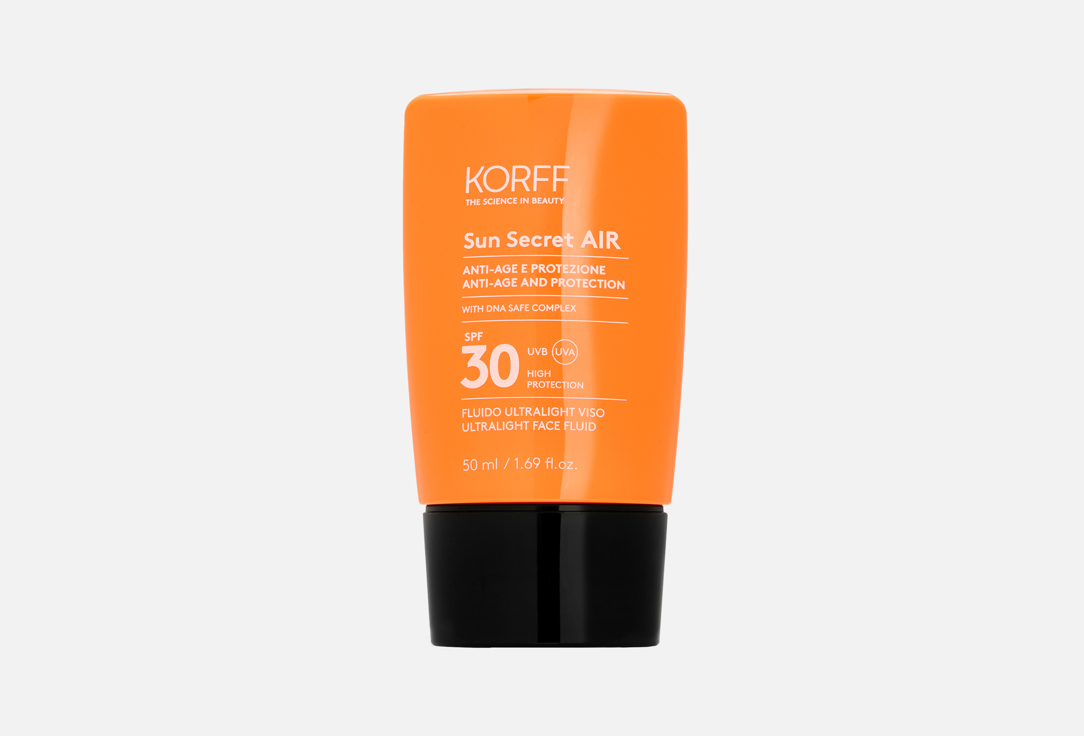 Изображение товара Легкий солнцезащитный флюид для лица SPF 30+ KORFF Sun secret air anti-age and protection