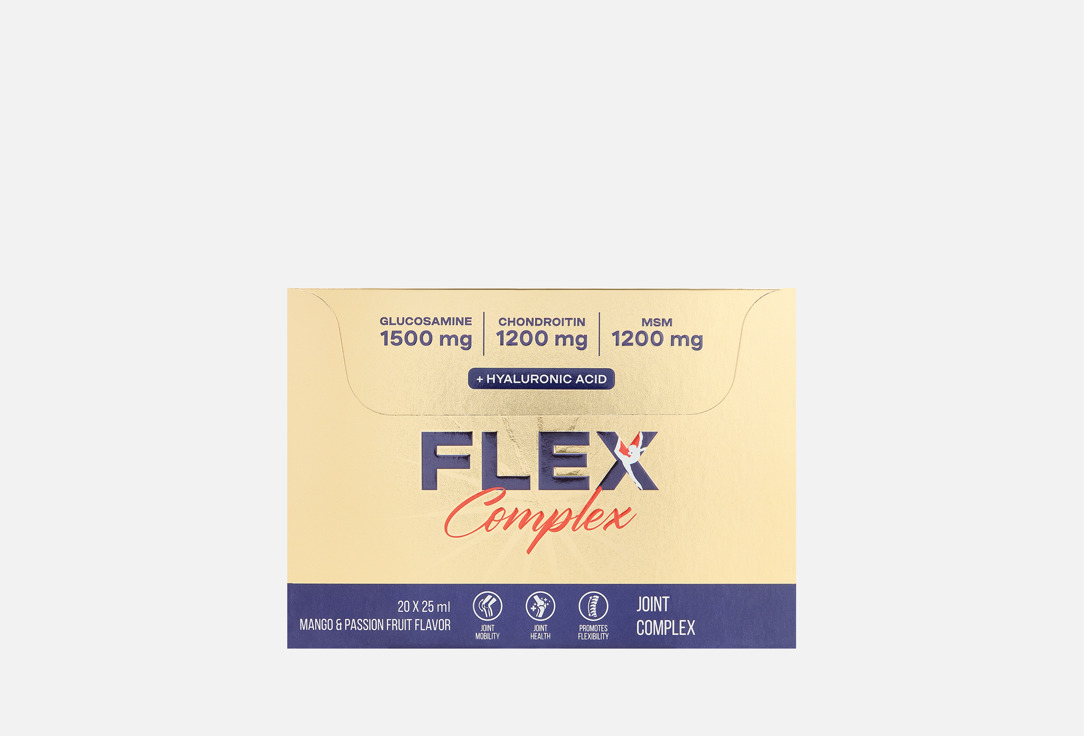 Изображение товара БАД для суставов Optimum System Флекс Комплекс со вкусом малины 20 шотов