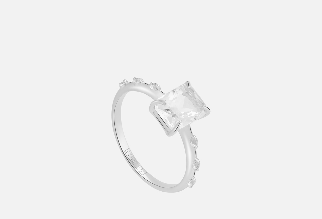 Изображение товара Серебряное кольцо Dita One Crystal с горным хрусталем и топазами для женщин