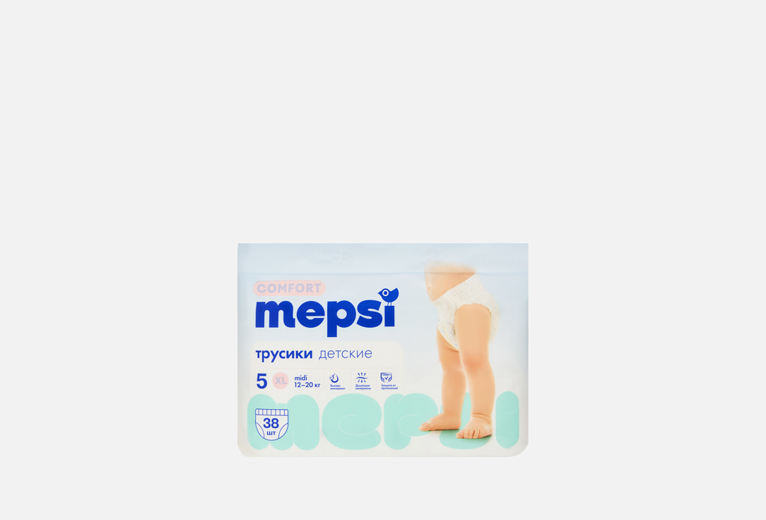 Изображение товара Подгузники-трусики Mepsi Comfort хl, 12-20 кг